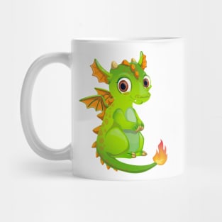 Shy Young Dragon Mug